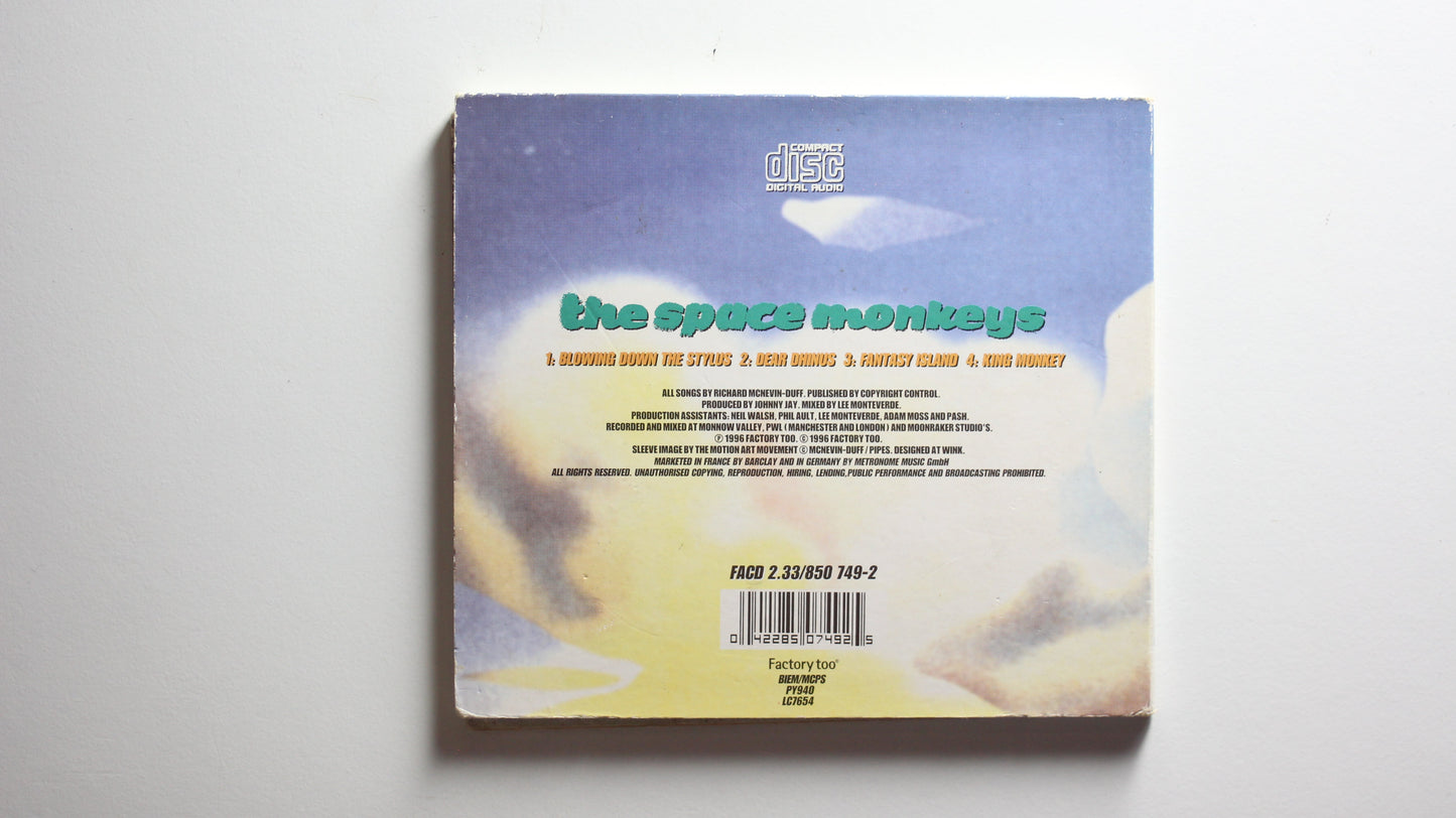 The Space Monkeys - Blowing Down The Stylus / Dear Dhinus (VG)