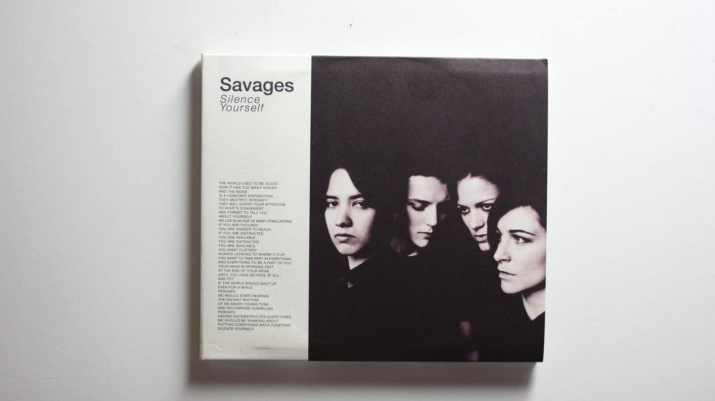 Savages - Silence Yourself (NM-)