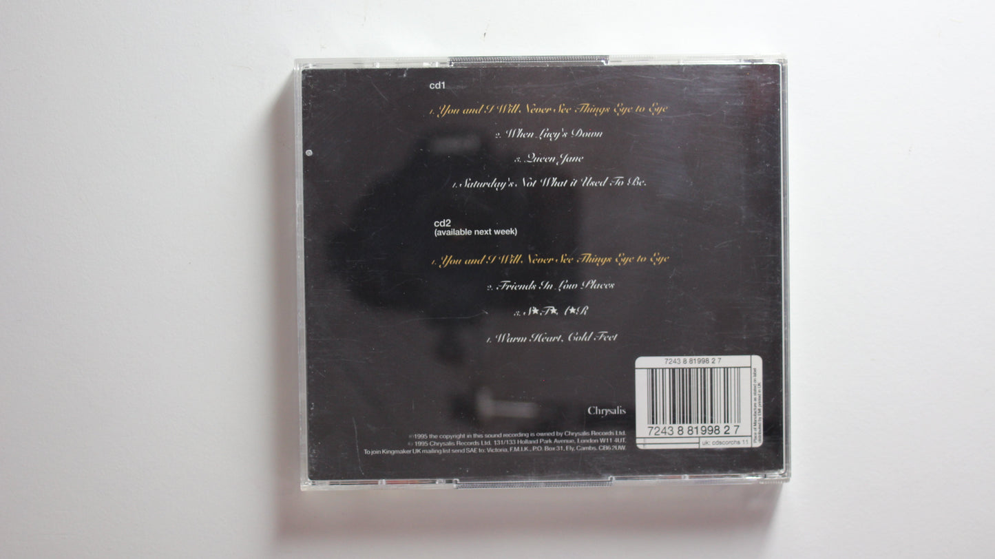 Kingmaker - You And I Will Never See Things Eye To Eye (CD1) (VG-)