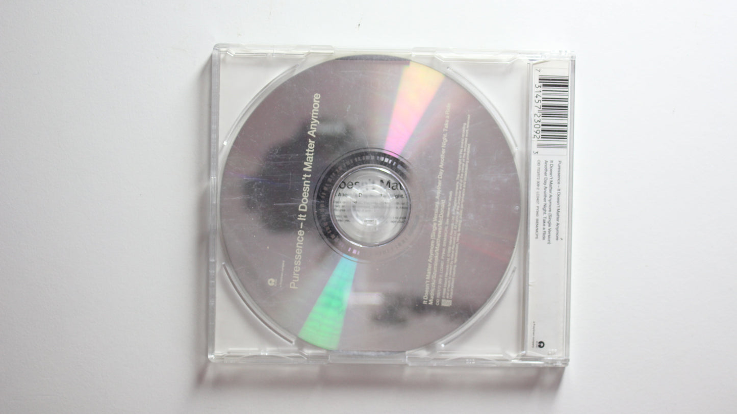 Puressence - It Doesn't Matter Anymore (VG+)