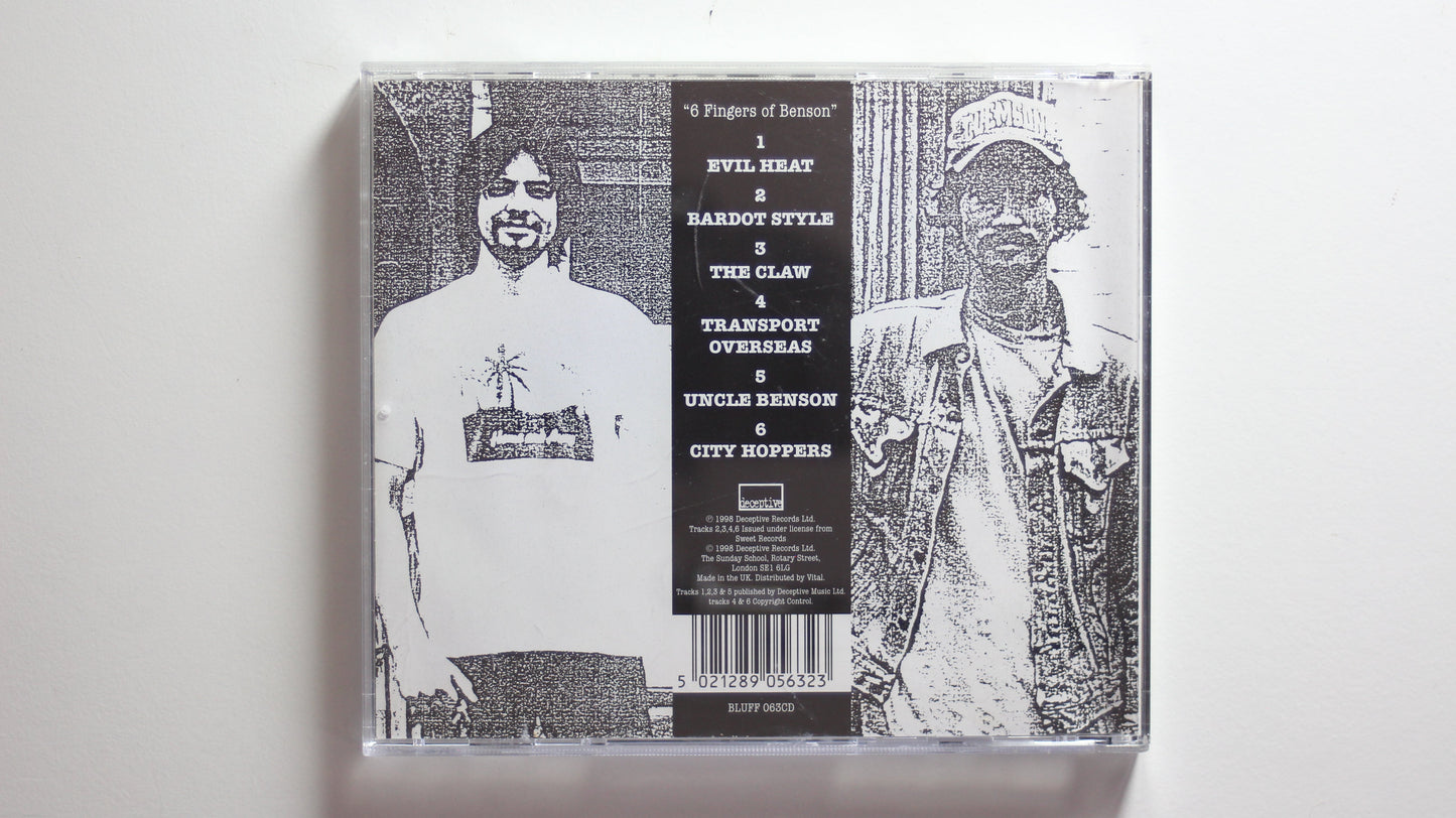 Ten Benson - 6 Fingers Of Benson (VG)