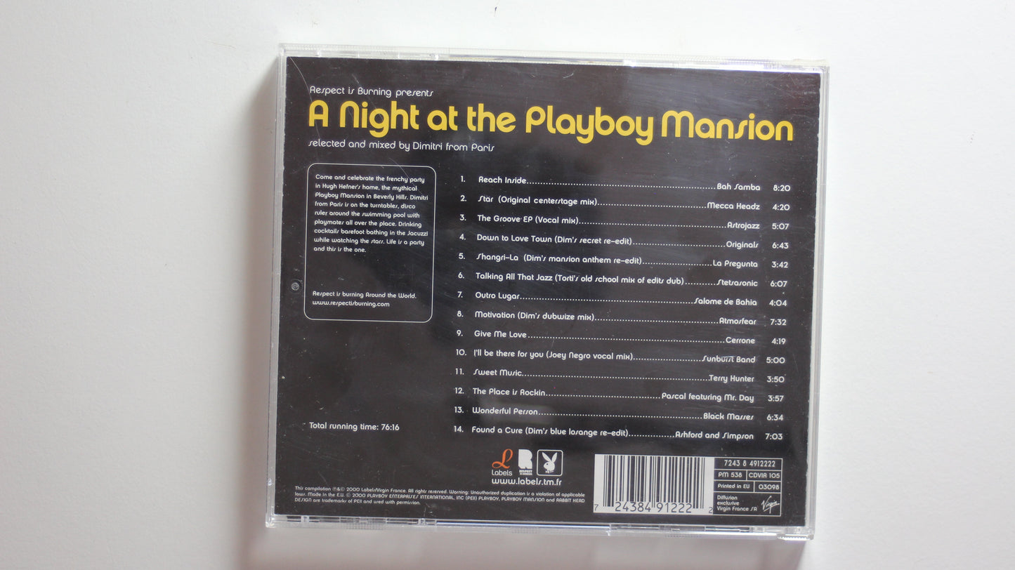 Dimitri From Paris - A Night At The Playboy Mansion (VG+)