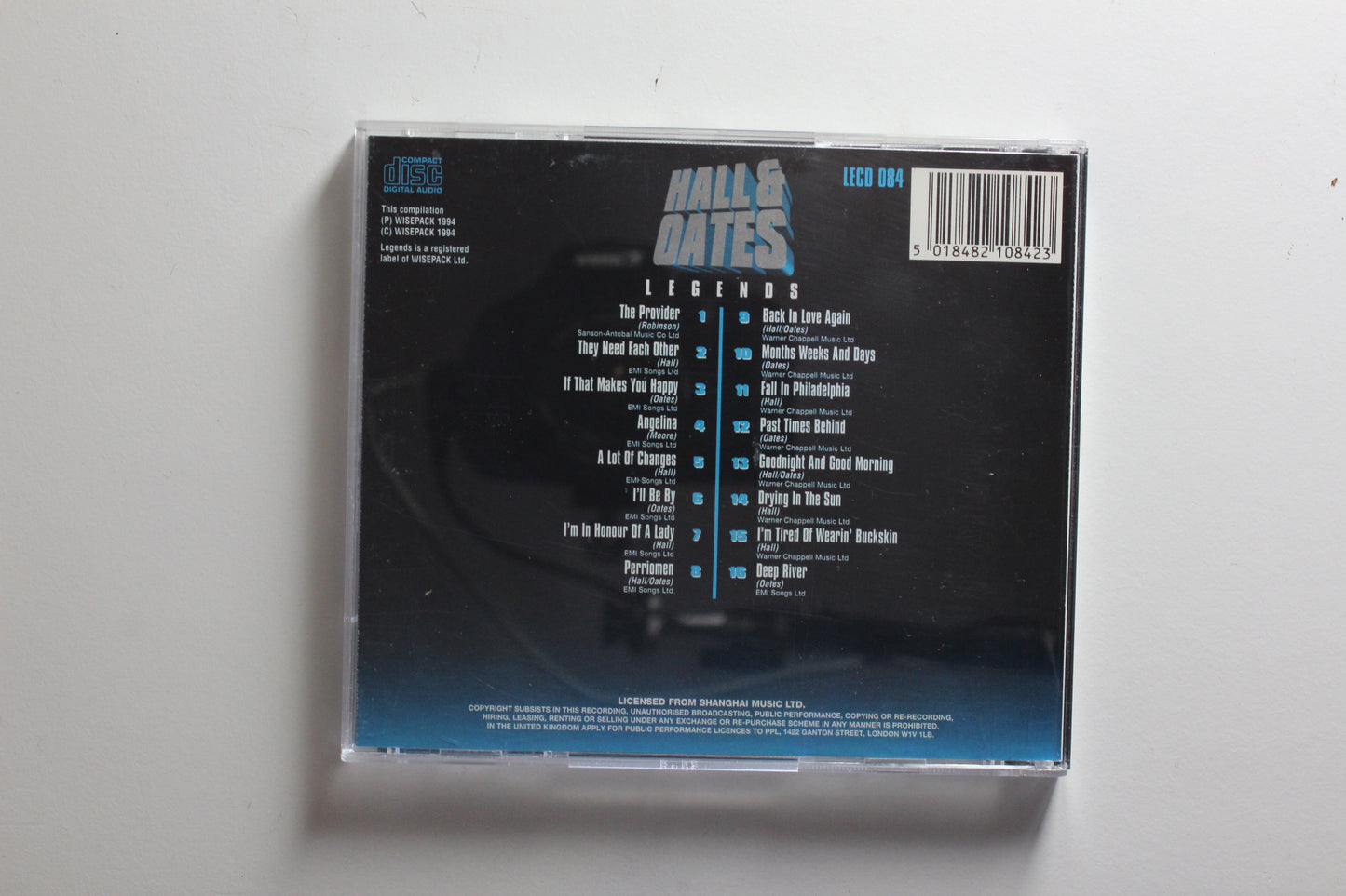 Hall & Oates - Legends (VG+)