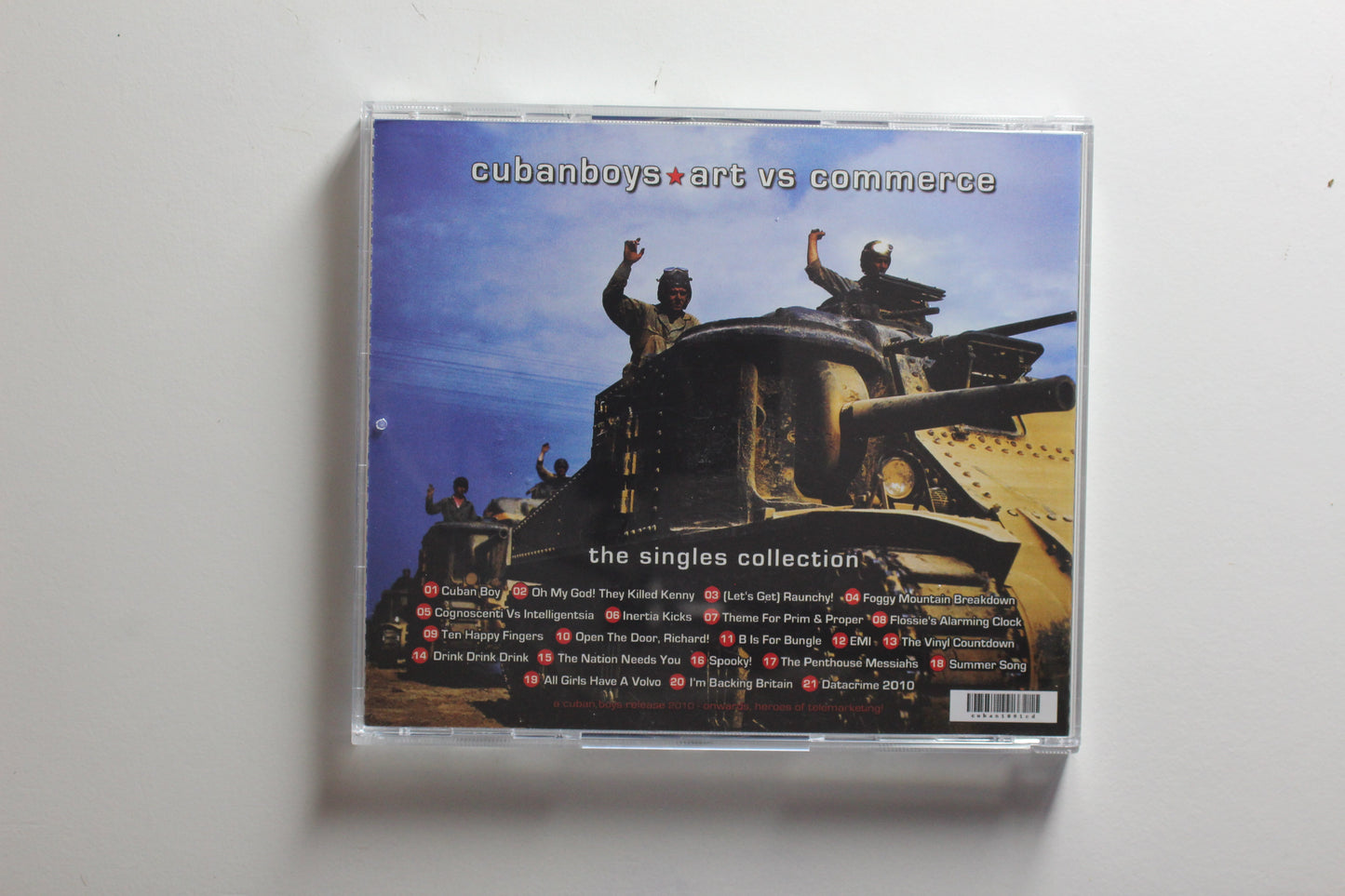 Cubanboys - Art vs Commerce The Singles Collection (NM-)