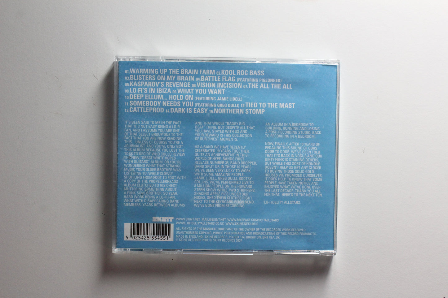 Lo Fidelity Allstars - The Best Of The Lo Fidelity Allstars - Warming Up The Brain Farm (VG)