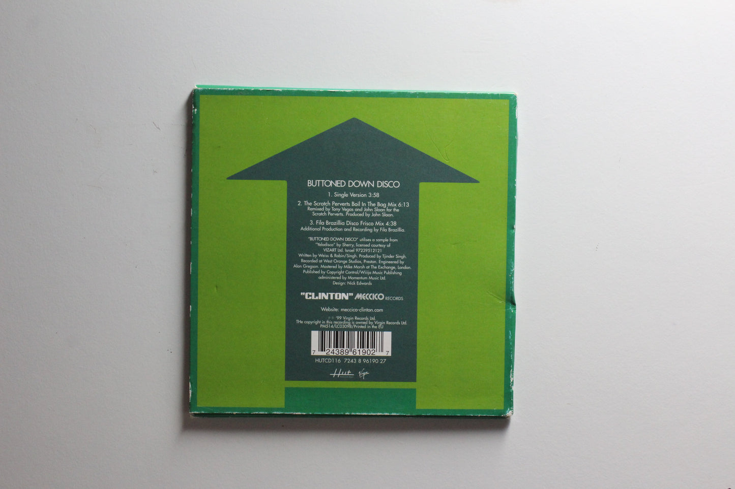 Clinton - Buttoned Down Disco (VG-)