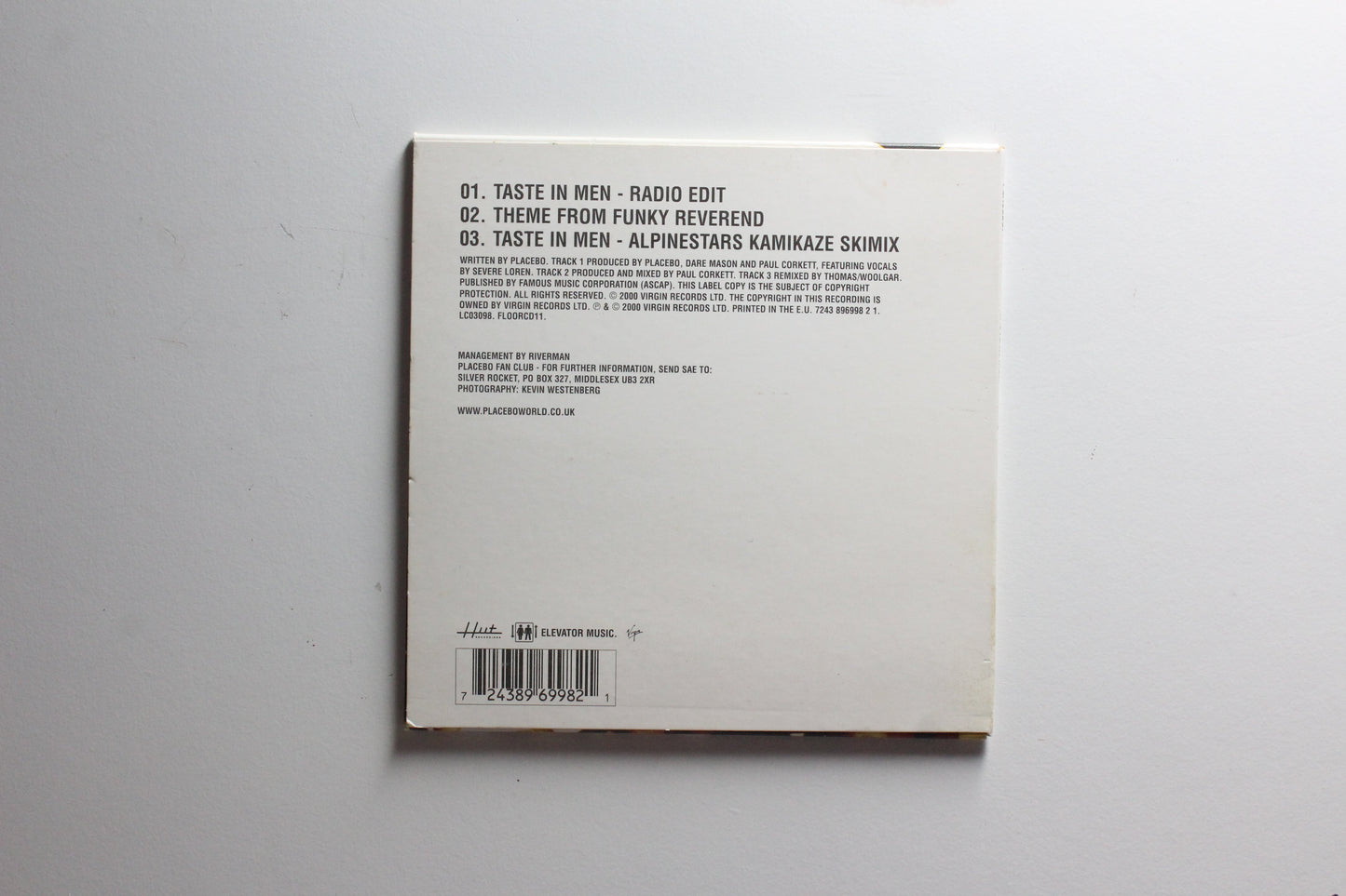 Placebo - Taste In Men (VG)