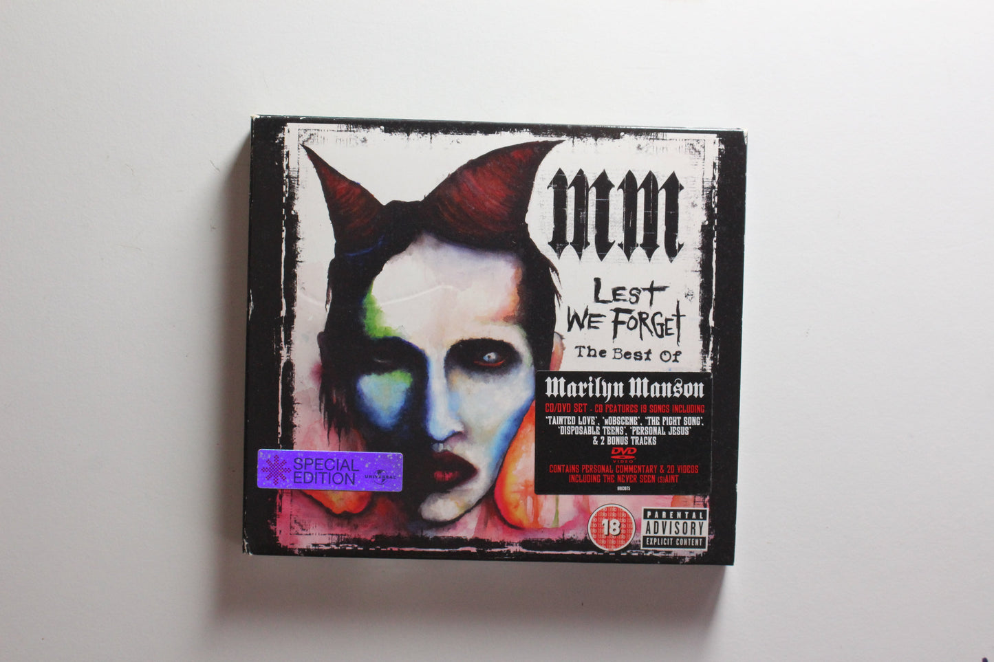 Marilyn Manson - Lest We Forget: The Best Of Marilyn Manson (VG)