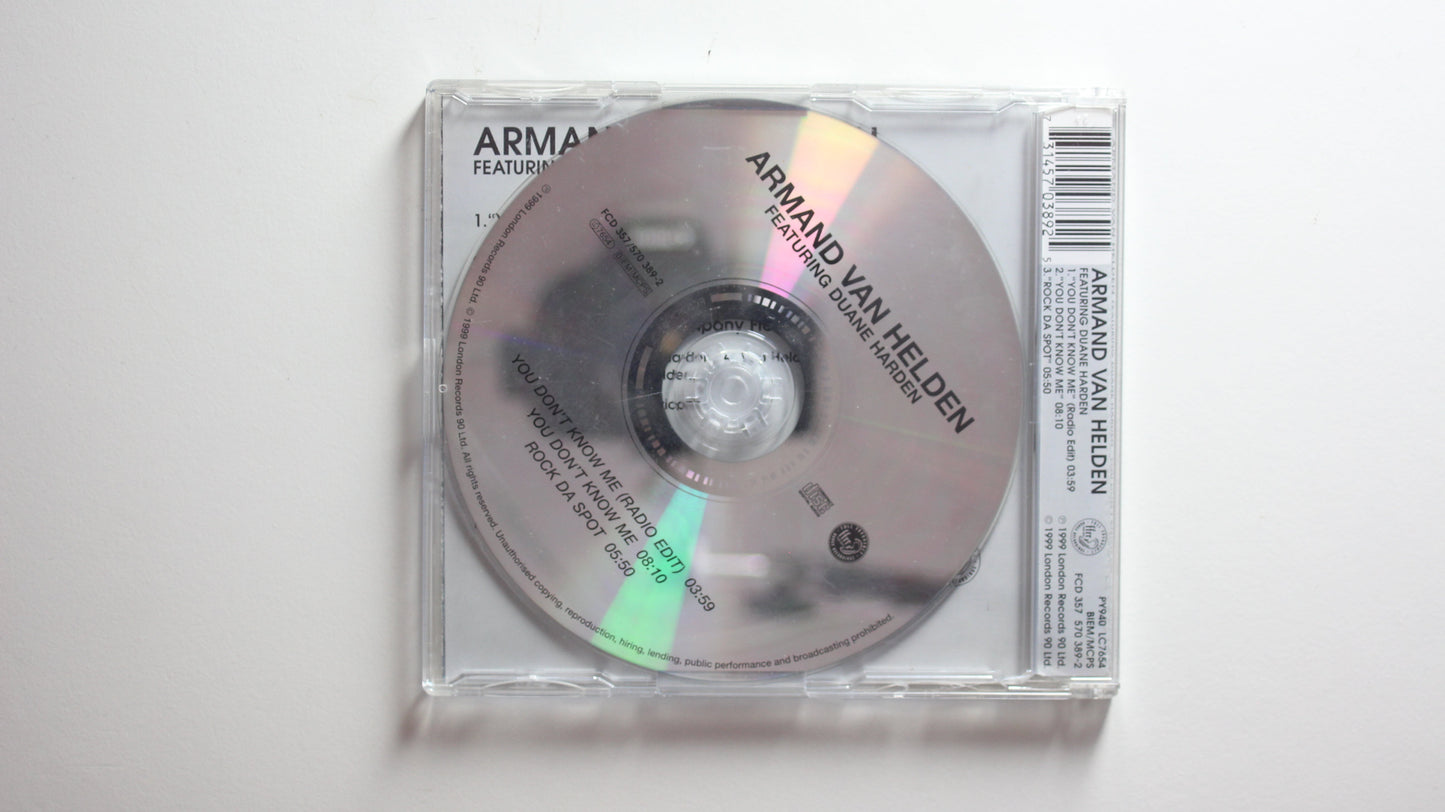 Armand Van Helden - You Don’t Know Me (VG+)