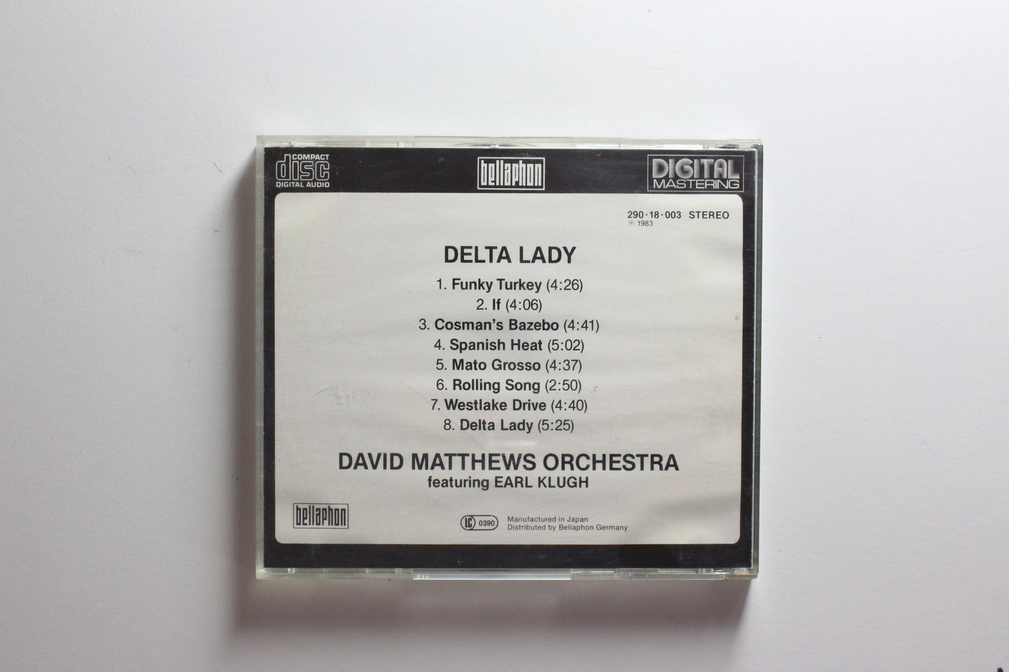 David Matthews Orchestra - Delta Lady (VG-)