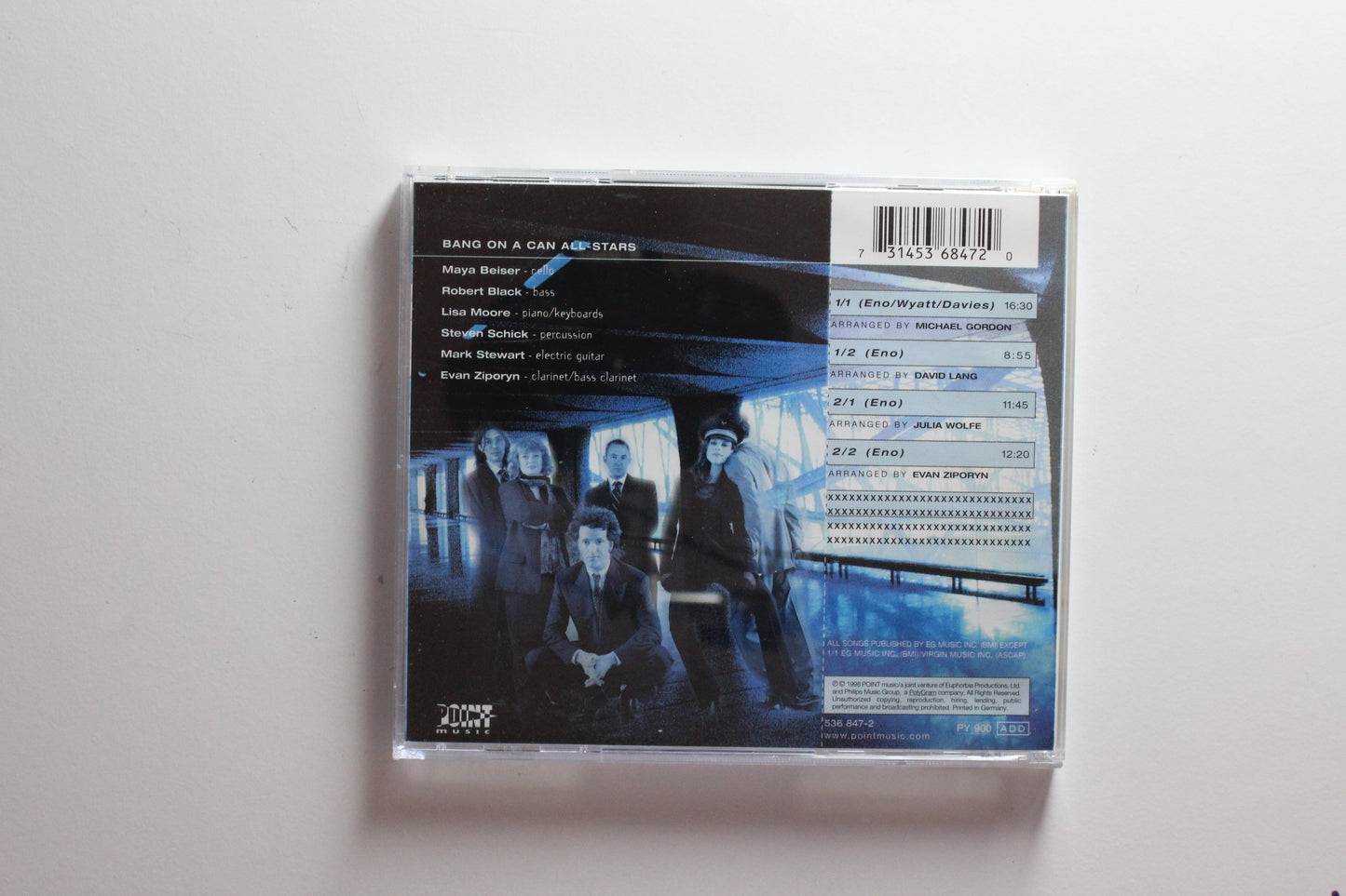Bang On A Can - Music For Airports Brian Eno (VG+)