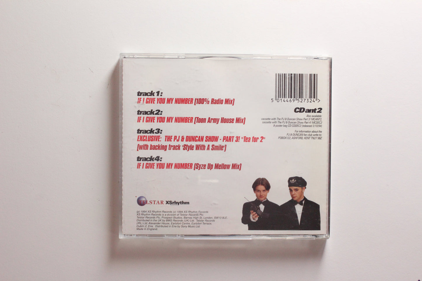 PJ & Duncan - If I Give You My Number (CD1) (VG)