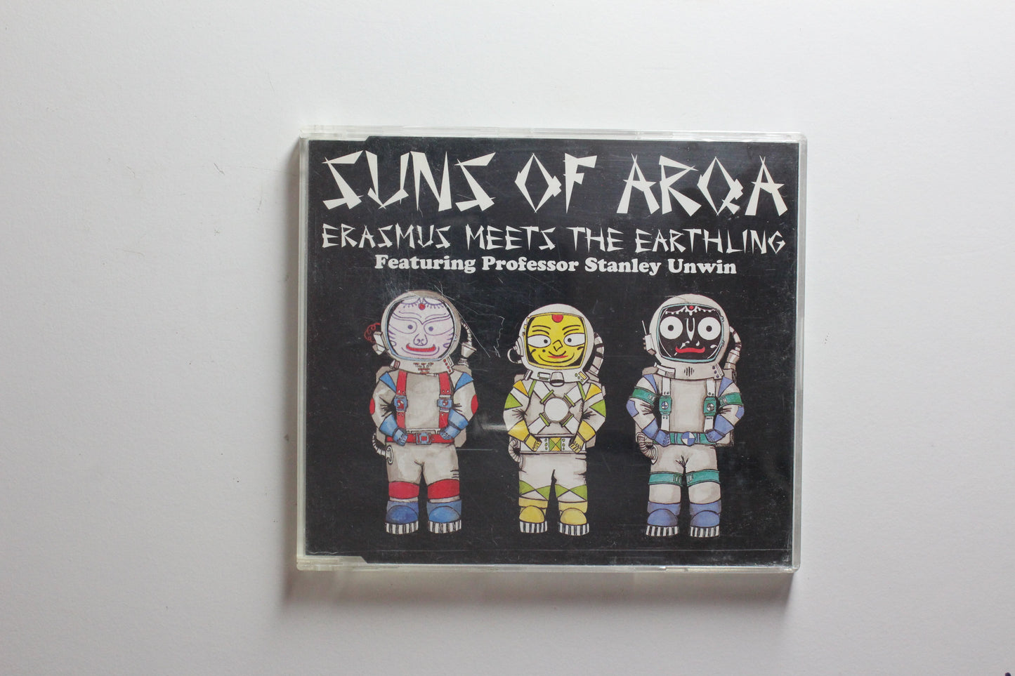 Suns Of Arqa, Professor Stanley Unwin - Erasmus Meets The Earthling (VG+)
