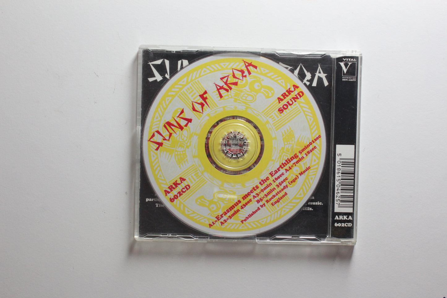Suns Of Arqa, Professor Stanley Unwin - Erasmus Meets The Earthling (VG+)
