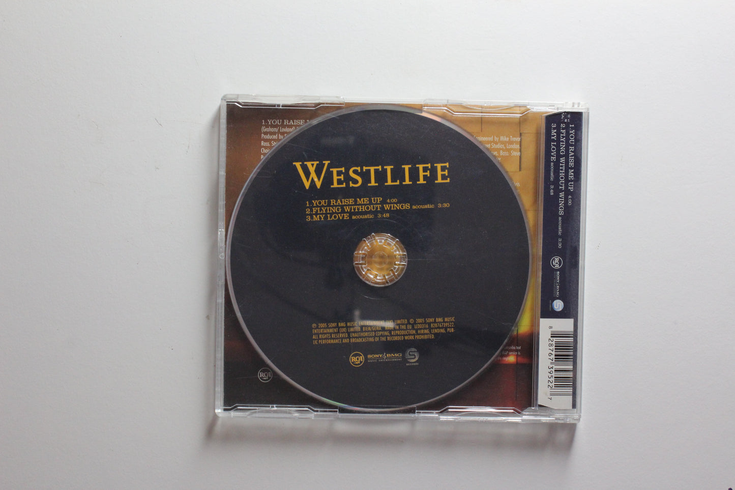 Westlife - You Raise Me Up (VG)