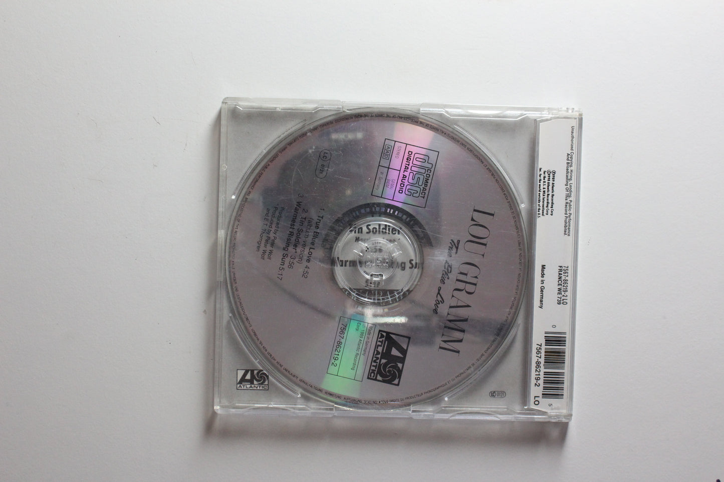Lou Gramm - True Blue Love (VG-)