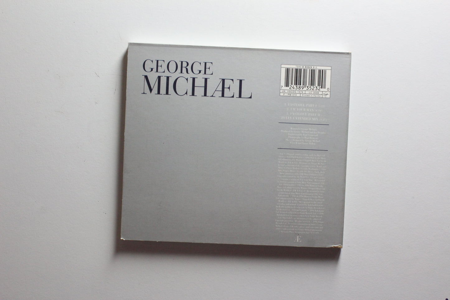 George Michael - Fastlove (VG)