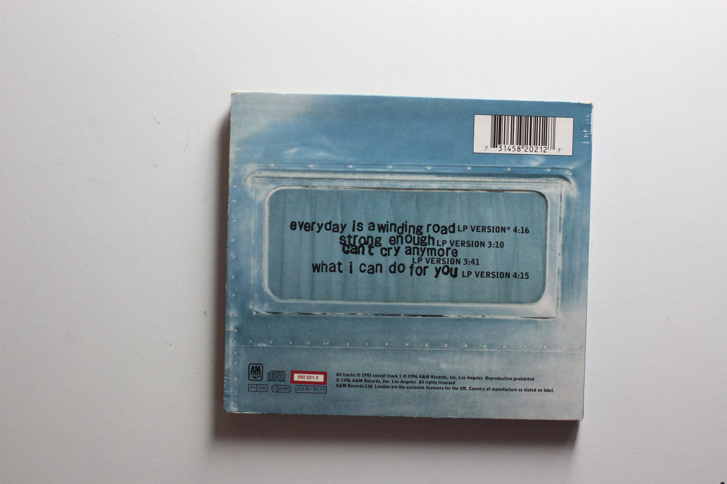 Sheryl Crow - Everyday Is A Winding Road (VG-)