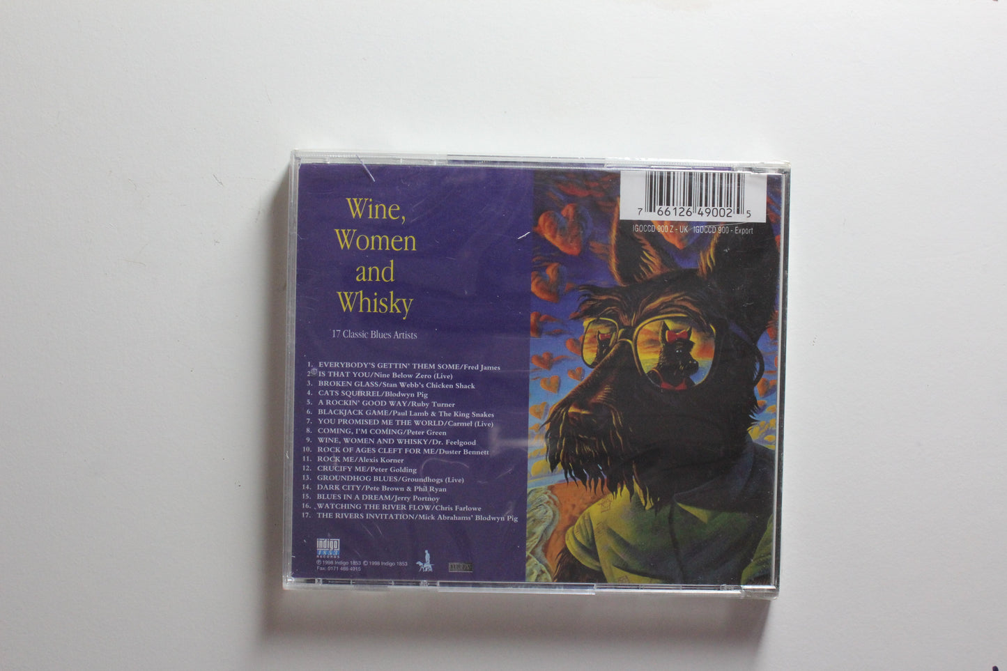 Compilation - Wine, Women and Whisky (Blues Compilation) (NEW)
