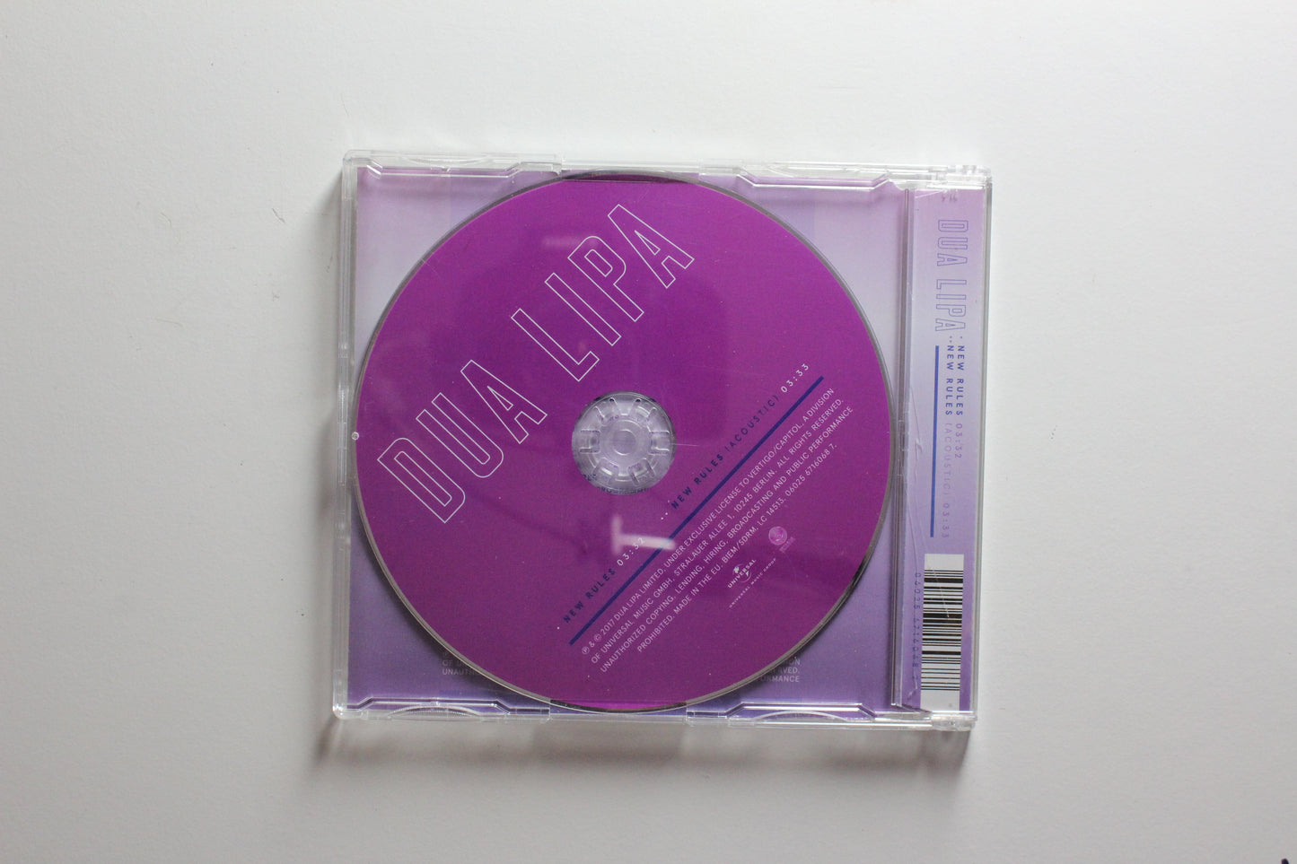 Dua Lipa - New Rules (VG-)
