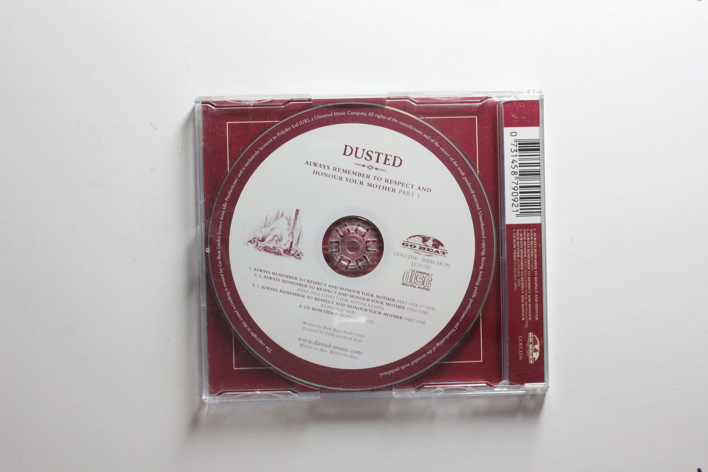 Dusted - Always Remember To Respect And Honour Your Mother (Part One) (NM-)