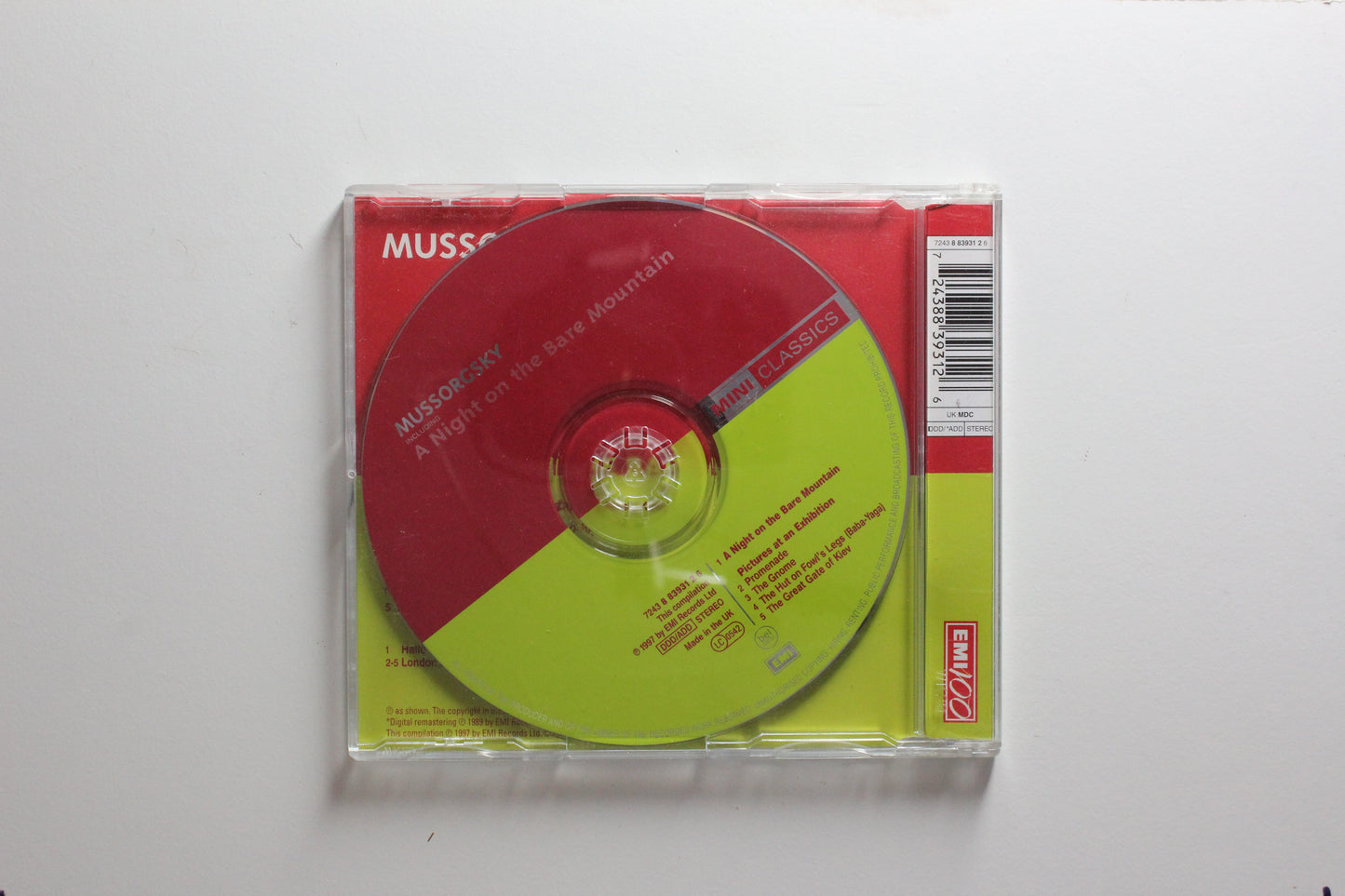 Hallé Orchestra, The London Philharmonic Orchestra - Mussgorgsky Including A Night On The Bare Mountain (VG)