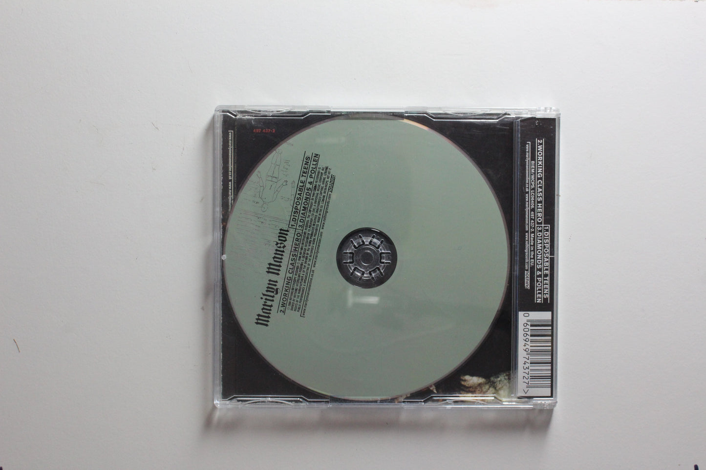 Marilyn Manson - Disposable Teens (CD1) (VG)