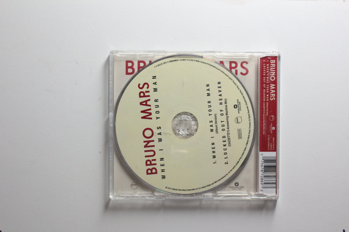 Bruno Mars - When I Was Your Man (G+)