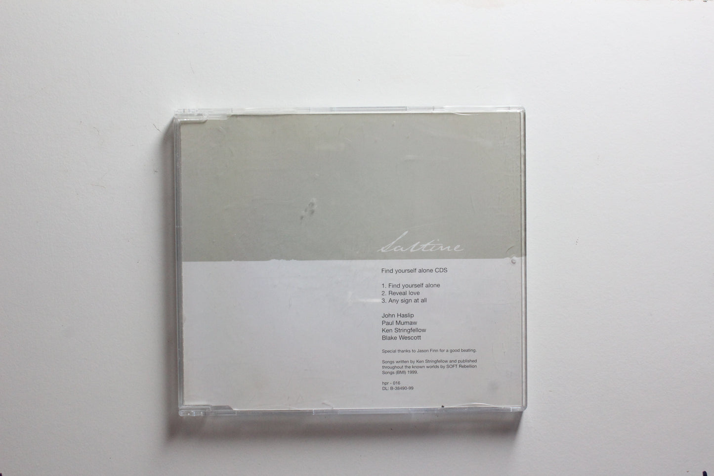 Saltine - Fnd Yourself Alone (NM-)