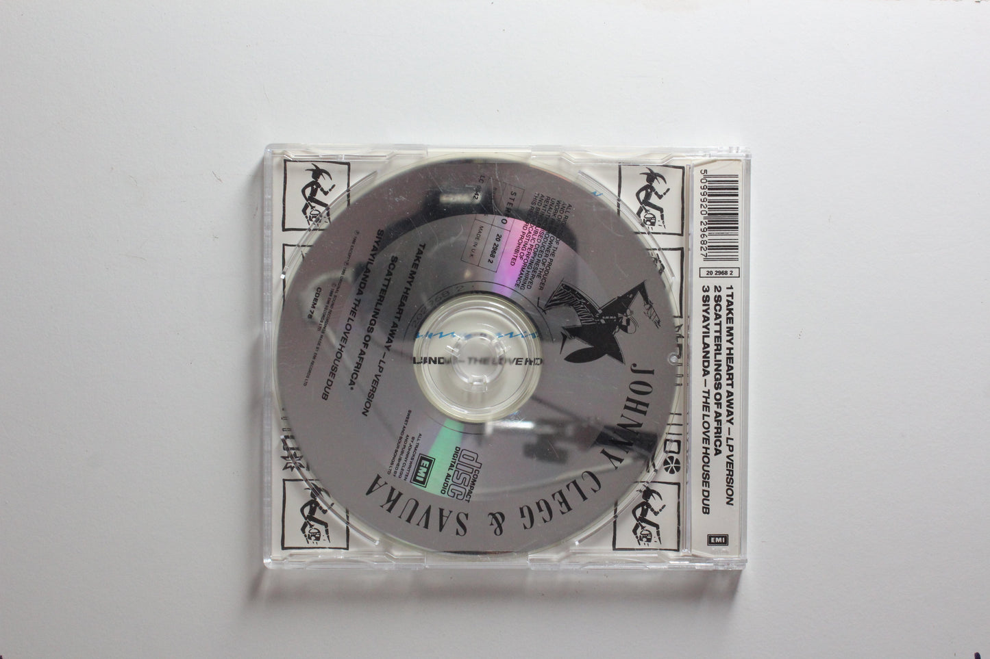 Johnny Clegg & Savuka - Take My Heart Away (VG-)