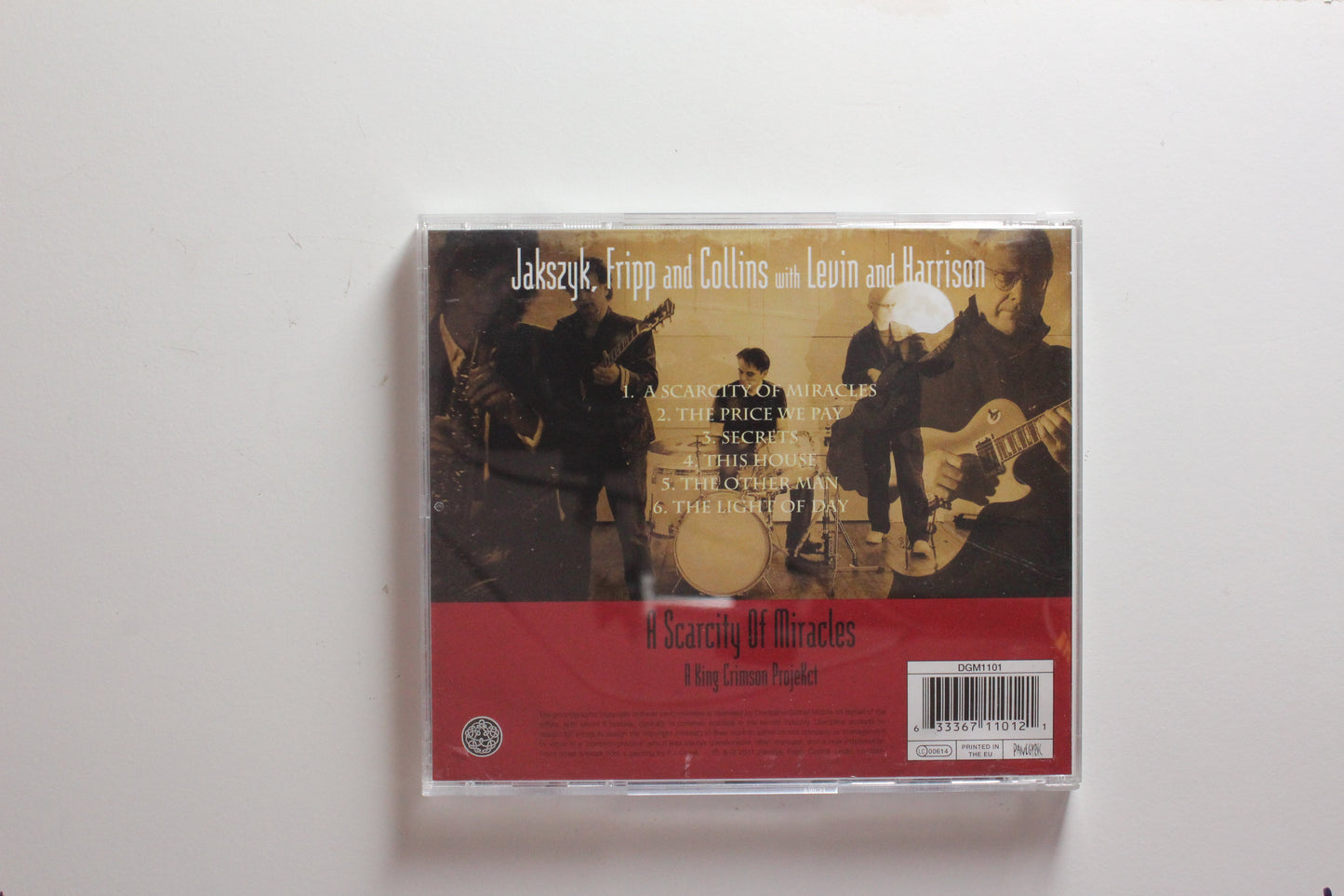 Jakszyk, Fripp And Collins - A Scarcity Of Miracles (A King Crimson ProjeKct) (VG-)