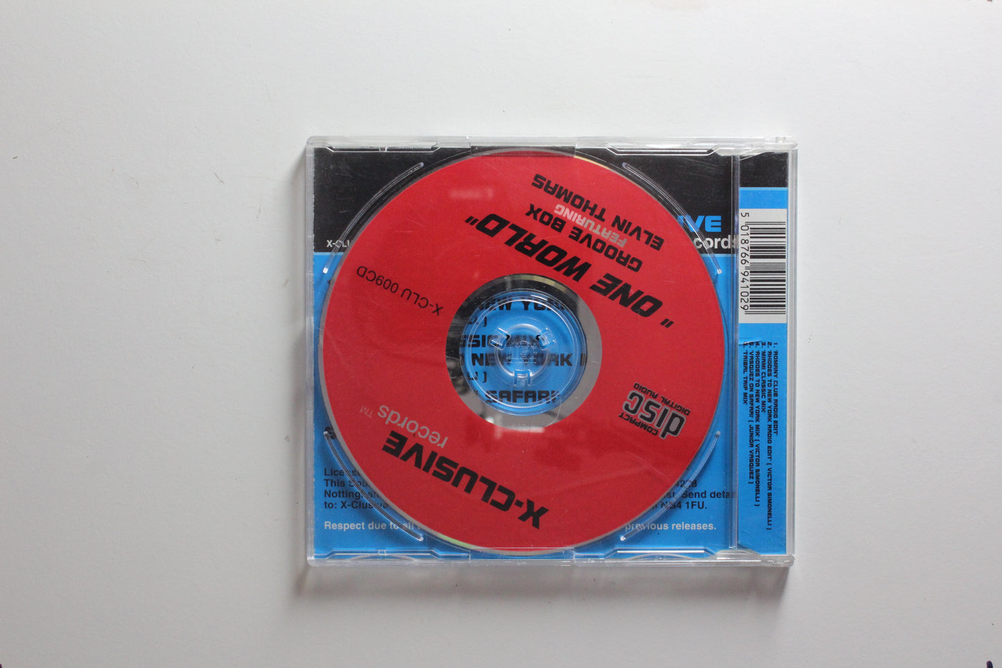 One World - Groove Box feat. Evelyn Thomas (VG-)
