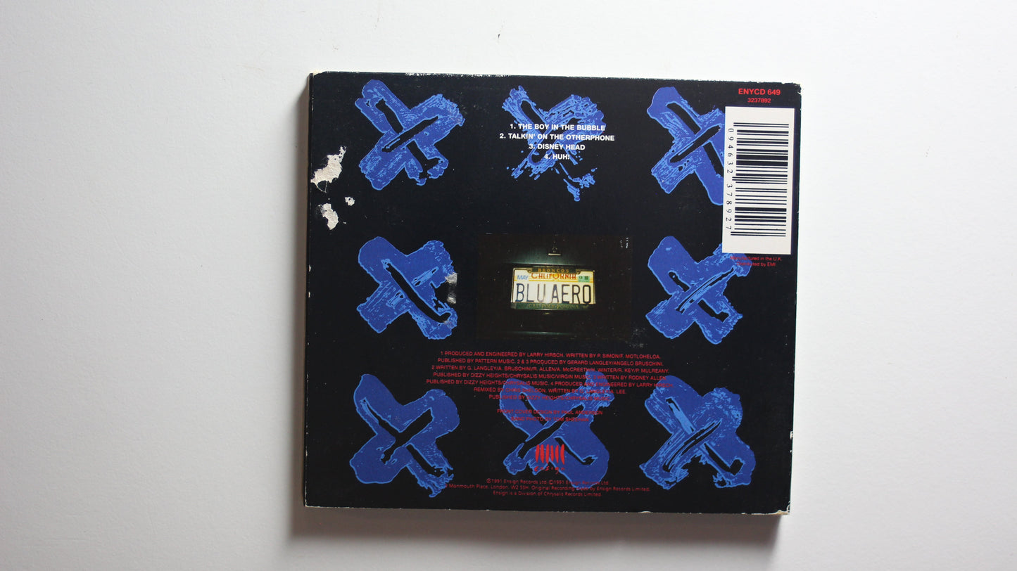 The Blue Aeroplanes - The Boy In The Bubble (VG)