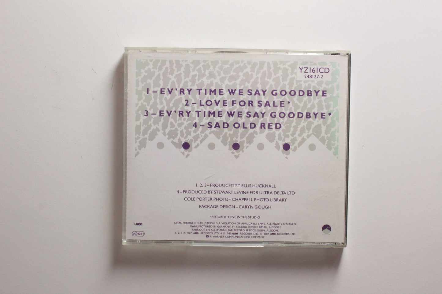 Simply Red - Ev'ry Time We Say Goodbye (VG+)