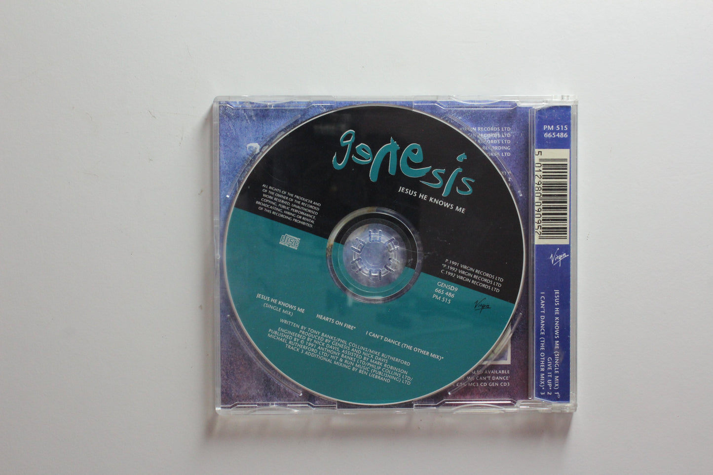 Genesis - Jesus He Knows Me (VG-)