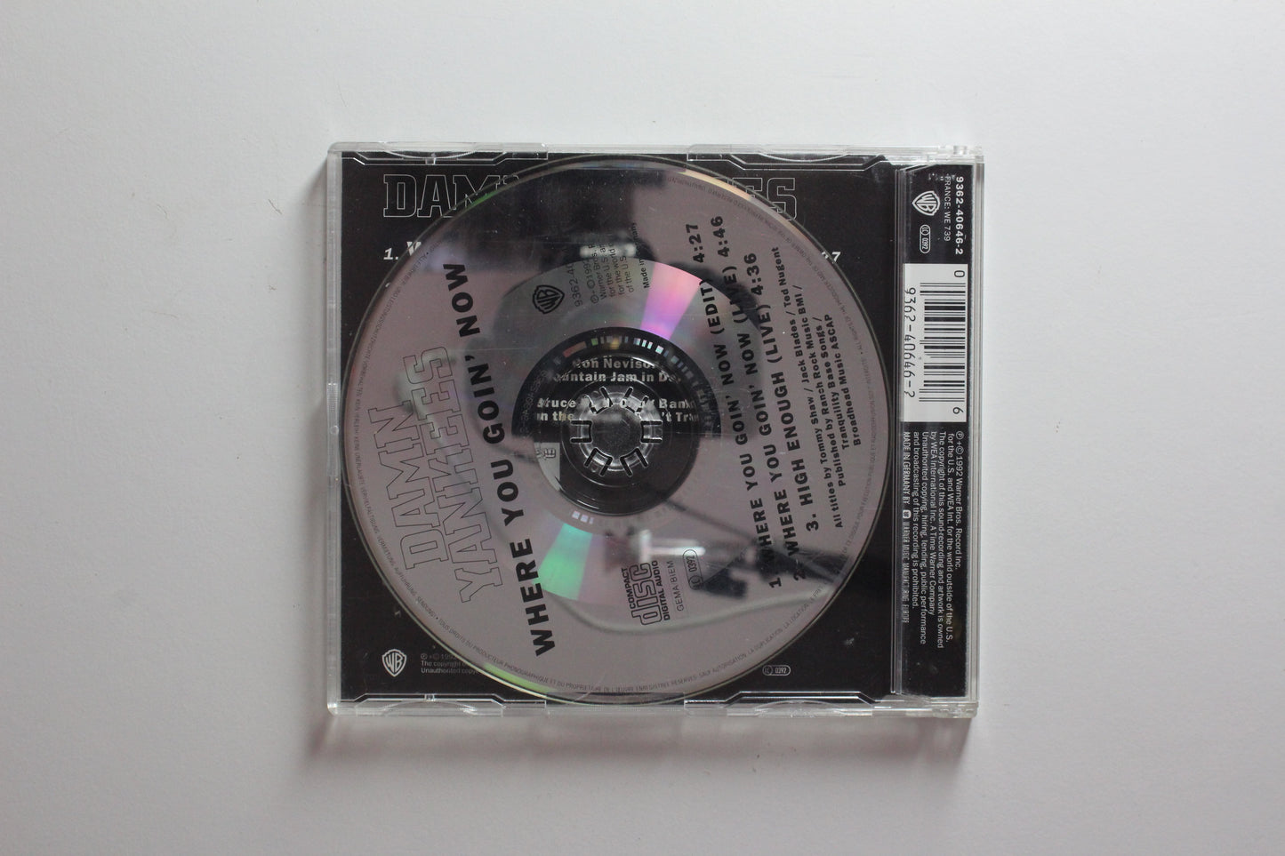 Damn Yankees - Where You Goin' Now (VG-)