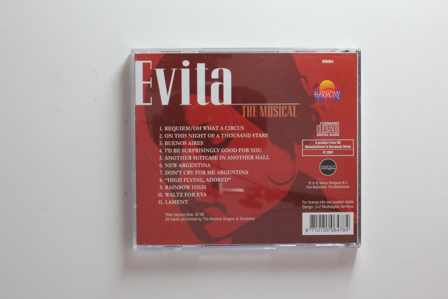 Soundtrack - Evita: The Musical (NM-)