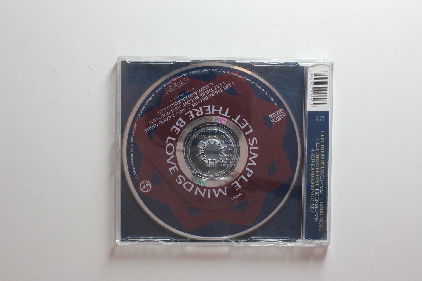 Simple Minds - Let There Be Love (Disc One) (VG)