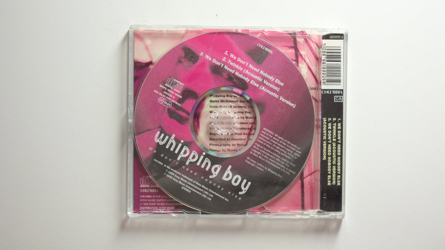 Whipping Boy - We Don't Need Nobody Else (CD2) (VG)