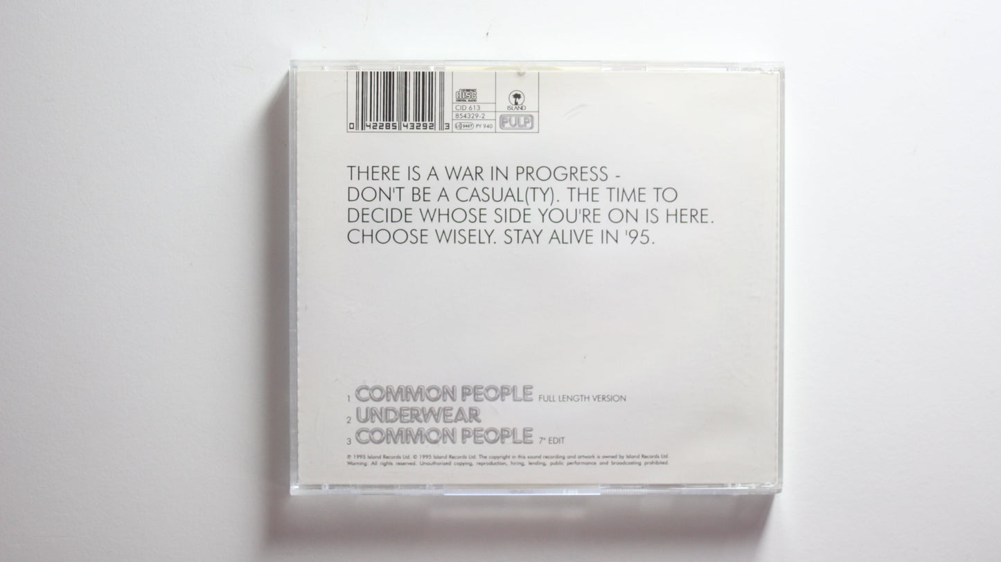 Pulp - Common People (NM-)