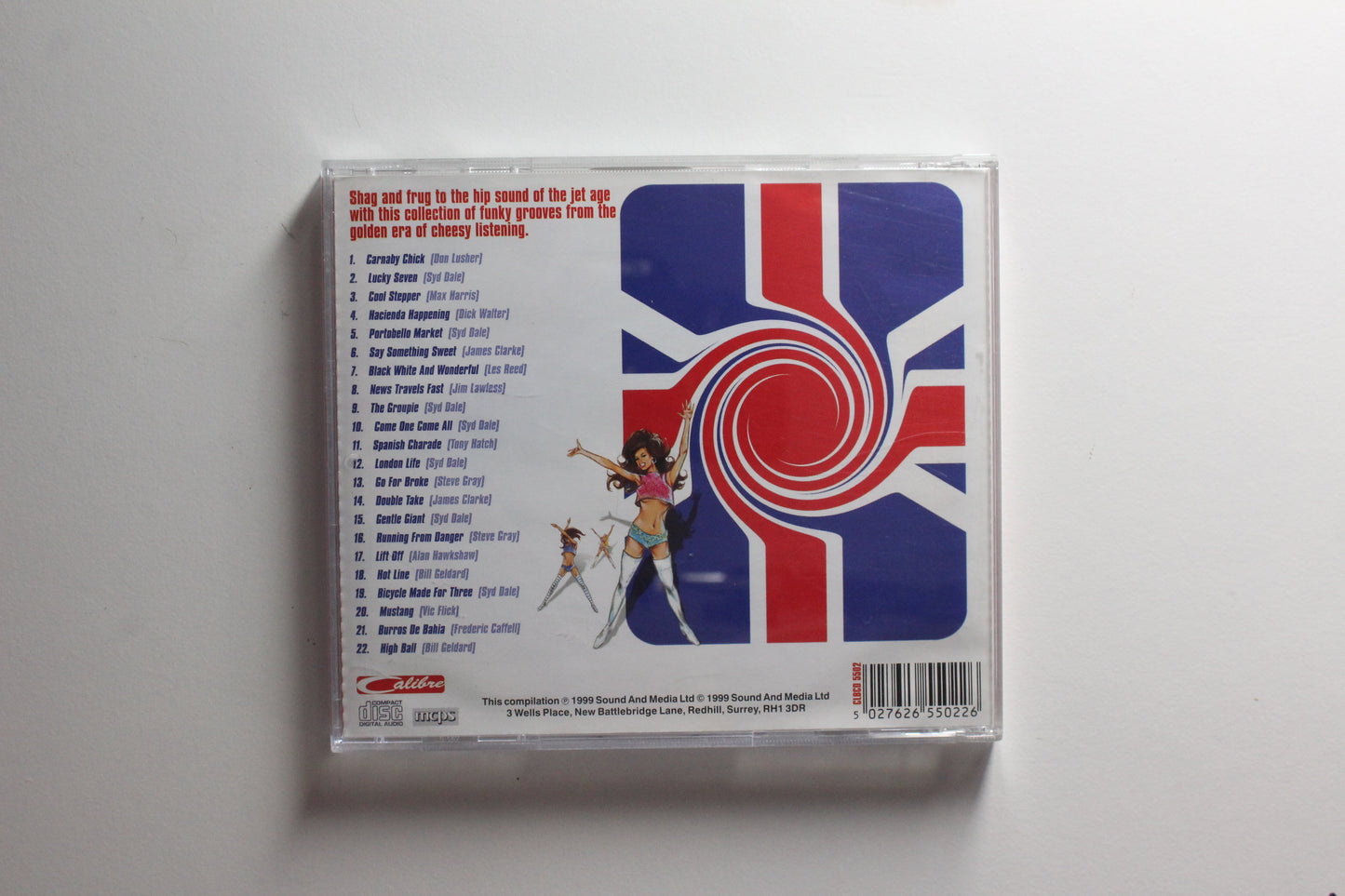Compilation - Shagadelic: Cool Grooves For Carnaby Chicks, Cool Steppers & Men Of Mystery (VG+)