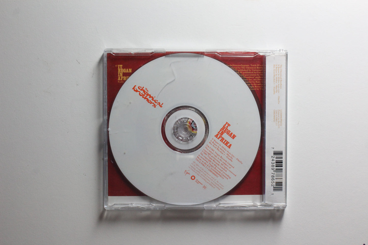 The Chemical Brothers - It Began In Afrika (VG+)