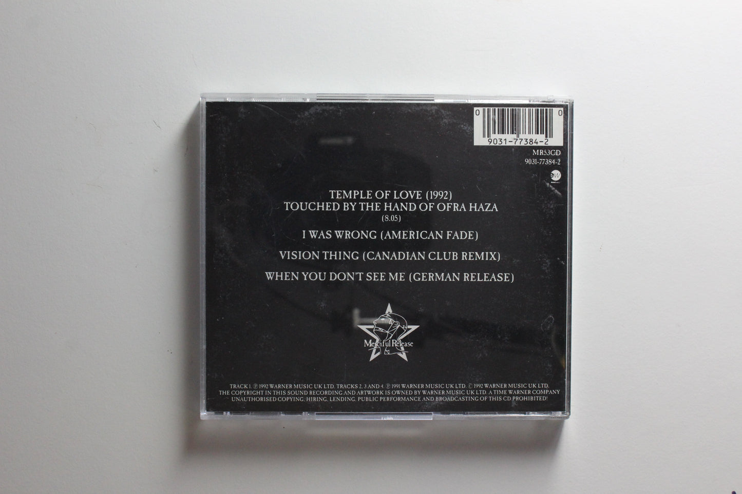 The Sisters Of Mercy - Temple Of Love (1992) (G+)