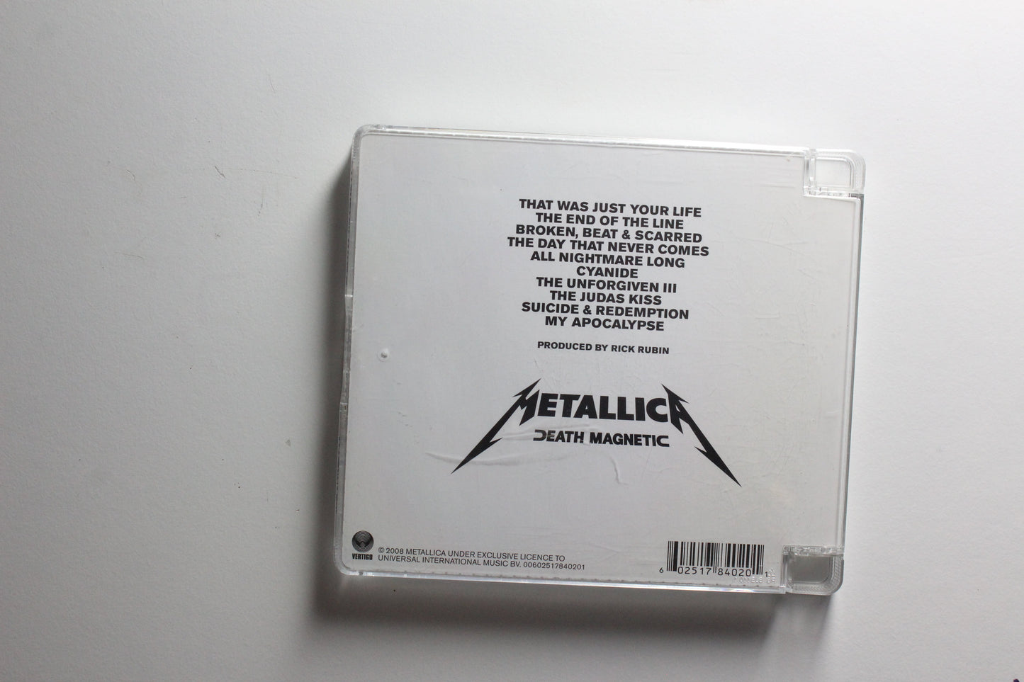 Metallica - Death Magnetic (VG-)