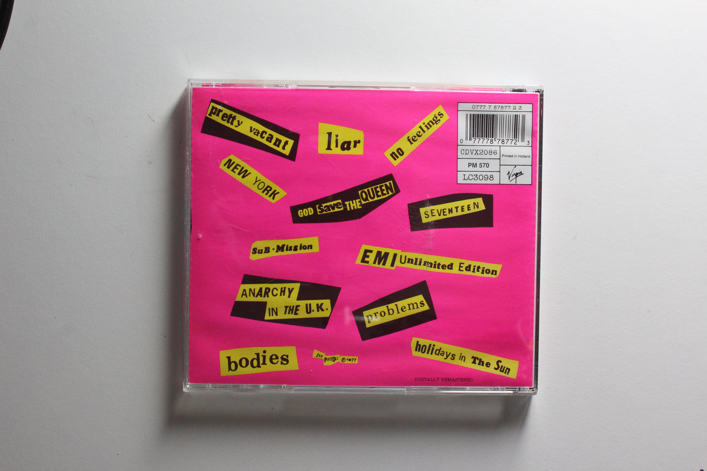 Sex Pistols - Never Mind The Bollocks (VG)