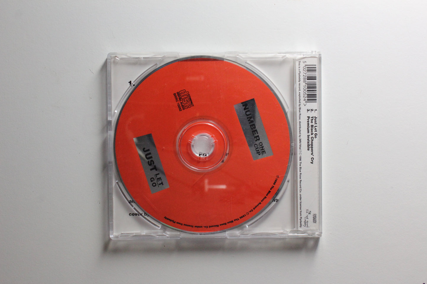 Number One Cup - Just Let Go (VG+)