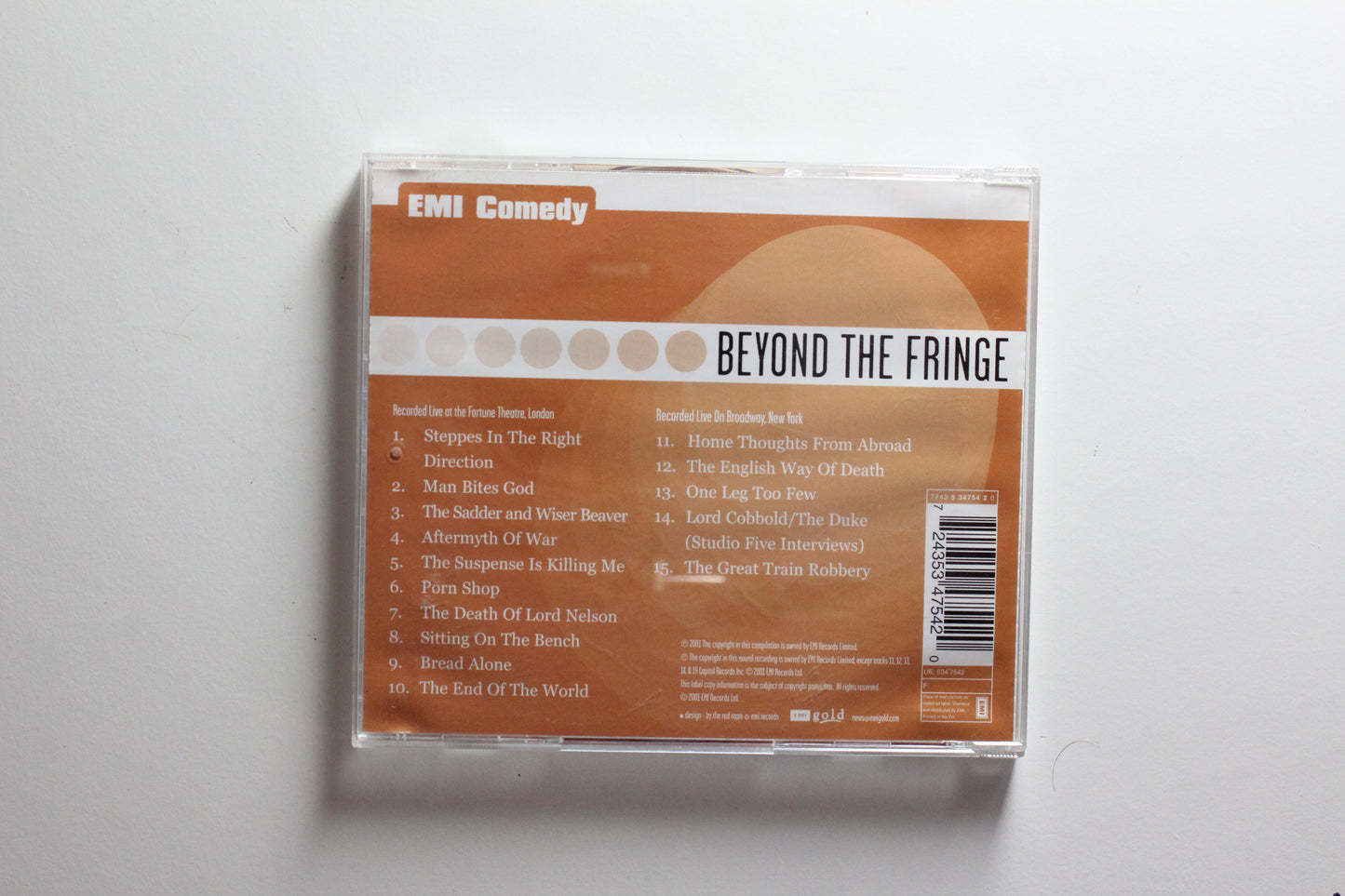 Beyond The Fringe - Classic Songs and Sketches (VG+)