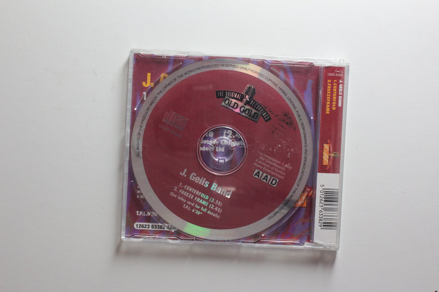 J.Geils Band - Centrefold/Freeze Frame (VG-)
