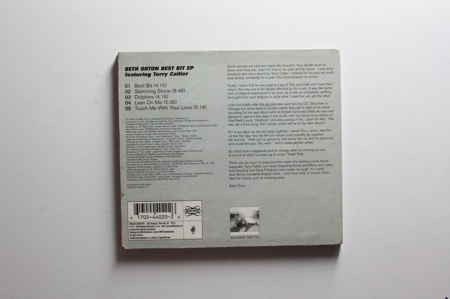 Beth Orton - Best Bit EP (G+)