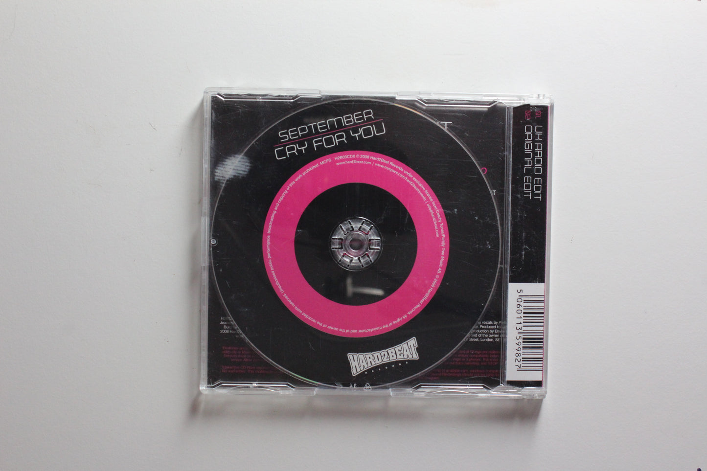 September - Cry For You (VG-)